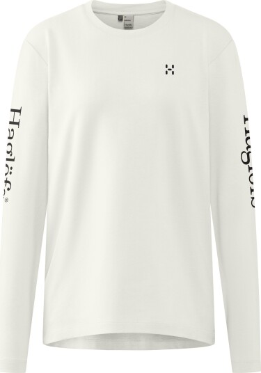 Haglöfs Women"s Haglöfs Long Sleev Tee Soft White 2 XL