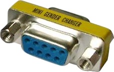 LinkIT Gender Changer DB9 F-F Slim