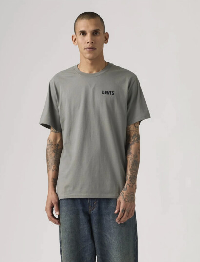 Levi"s® Ss Relaxed Fit Tee Know Your W Grey XL