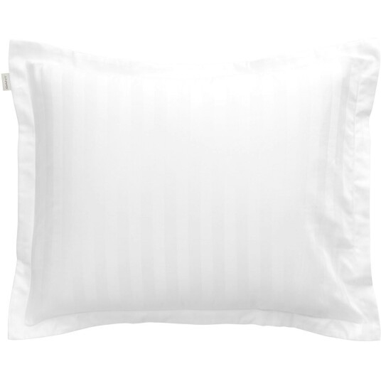 Gant Home Sateen Stripe Putevar 50x60 cm Hvit