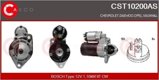 CASCO CST10200AS Starter CASCO CST10200AS Starter