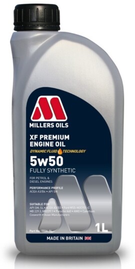 Motorolje MILLERS XF PREMIUM 5W50 1L Motorolje MILLERS XF PREMIUM 5W50 1L