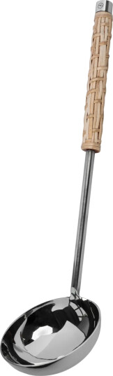 ERNST Ernst suppesleiv m. flettet håndtak Sjøgress 31 cm ERNST Ernst suppesleiv m. flettet håndtak Sjøgress 31 cm
