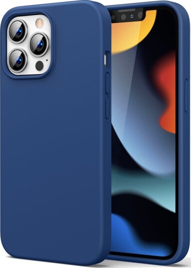 UGREEN Protective Silicone Rubber Case cover for iPhone 13 Pro - Blue