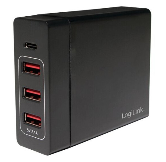 LogiLink USB Tischladeadapter 3xUSB-A F-FEEDS LogiLink USB Tischladeadapter 3xUSB-A F-FEEDS