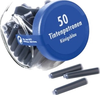 Pelikan 104406, Blå, Fontenepenn, Tyskland, Krukke, 50 Stykker