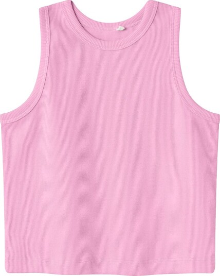 Name It Topp Crop Rib Noos NkfNakal Rosa Frosting Name It 13 14 år 158 164 Singlet