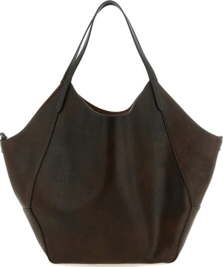Brunello Cucinelli Dame Vesker Brun ONE SIZE, Brunello Cucinelli Dame Vesker Brun ONE SIZE,