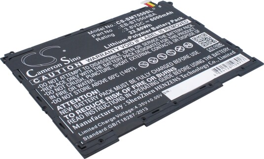 Batteri til Samsung Galaxy Tab A 9.7 etc. SMT550SL Batteri til Samsung Galaxy Tab A 9.7 etc. SMT550SL