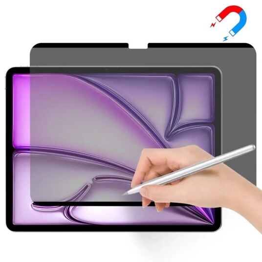 INCOVER iPad Air 11" (2024) Papirtekstur PET Magnetisk Beskyttelsesfilm med Privacy INCOVER iPad Air 11" (2024) Papirtekstur PET Magnetisk Beskyttelsesfilm med Privacy