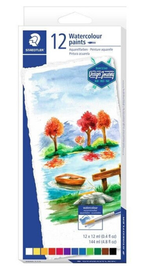 Staedtler Watercolour paint 12pc