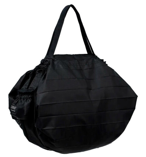Shupatto - Packable bag with zipper 27L - Black