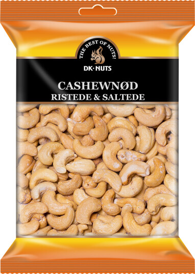 Cashewnøtt Luksus (Ristede & Saltede) 0,25 Kg