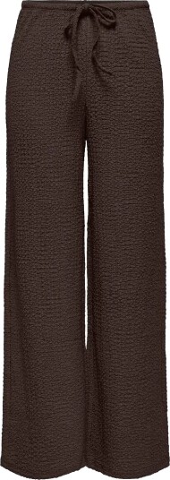 ONLY Onlerikka Hw Wide Crinkle Pant Pnt   Brown   M x 32