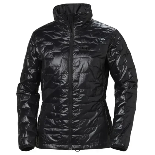 Helly Hansen Dame Lifaloft Lett Isolert Jakke Svart M Marinebl?M