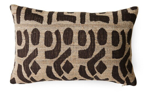 HK Living Silk Pute 25x40 cm Rustic HK Living Silk Pute 25x40 cm Rustic