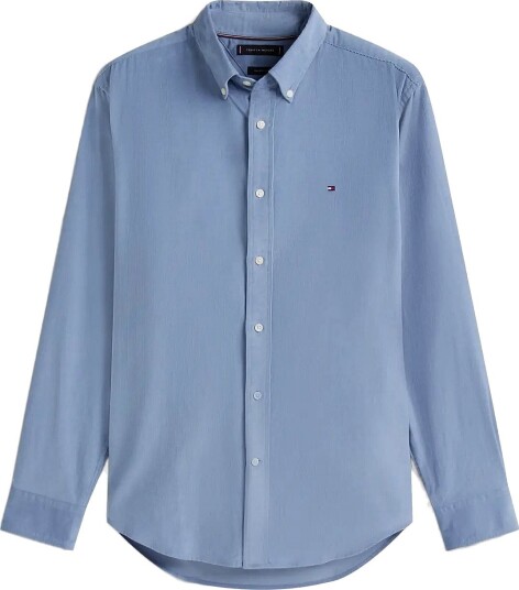 Tommy Hilfiger Solid Corduroy Rf Shirt BRISK BLUE L