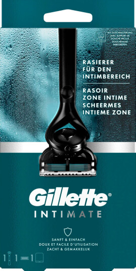 Intim barbering Barberhøvel Gillette Intimate