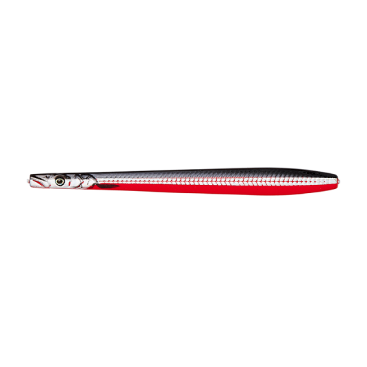 Gear Savage Gear Lt Sandeel Nail Black Red Gear Savage Gear Lt Sandeel Nail Black Red
