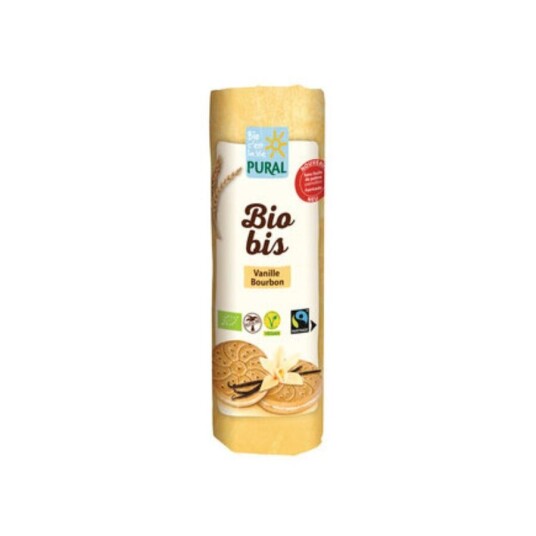 Pural bio bis vanillje bourbon kjeks 320 g Pural bio bis vanillje bourbon kjeks 320 g