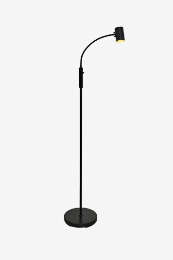 Aneta Lighting   Gulvlampe Hugin   Svart