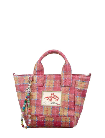 Becksöndergaard Checky Coated Gabby Bag Pink ONE SIZE Becksöndergaard Checky Coated Gabby Bag Pink ONE SIZE