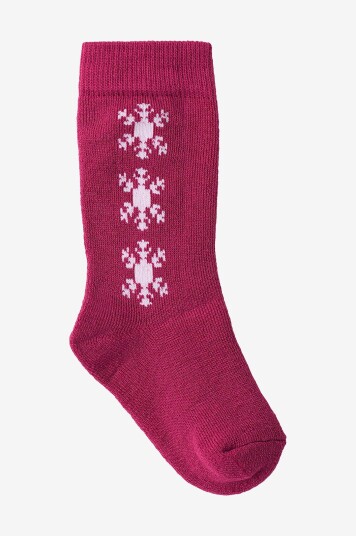 Seger Skistrømper Lillen Wool Sock Rosa