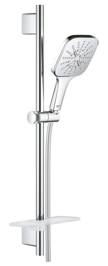 Grohe Rainshower SmartActive Cube 130 600 mm, med 3 stråletyper, Krom