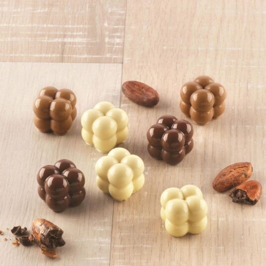 Silikomart Konfektform Choco Game Silikomart Konfektform Choco Game