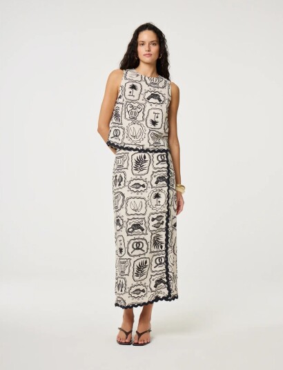 Fabienne Chapot Tila Skirt White 36 Fabienne Chapot Tila Skirt White 36