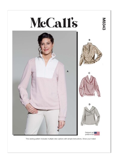 McCall's 8343 - Genser Y (XS-S-M)