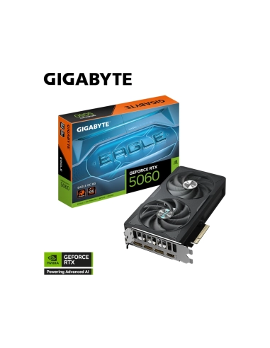 Gigabyte GeForce RTX 5060 EAGLE OC 8GB GDDR7 Grafikkort med PCI Express 5.0