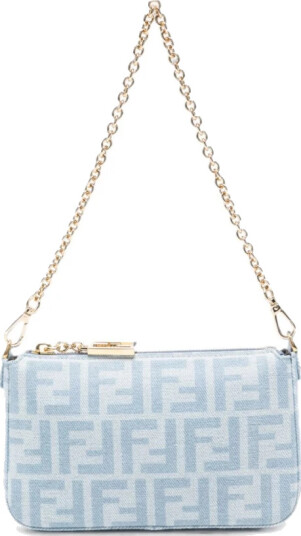 Fendi Dame Vesker Blå ONE SIZE,
