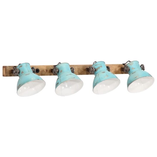 Vegglampe 25 W denimblå 90x25 cm E27 Vegglampe 25 W denimblå 90x25 cm E27
