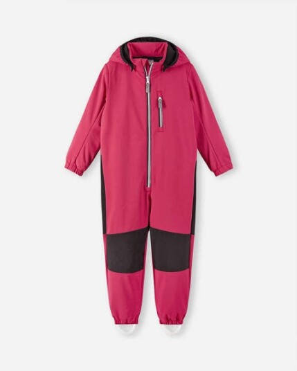 Reima Softshell Overall Nurmes Bright Berry 92