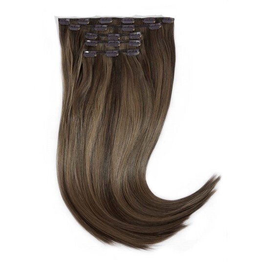 Rapunzel of Sweden Vegan Clip ins Straight / Medium Volume / 5 pieces Rapunzel of Sweden Vegan Clip ins Straight / Medium Volume / 5 pieces