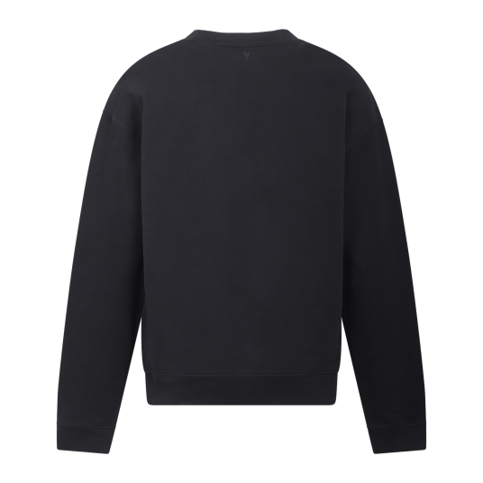 Chow Sweatshirt Black S Vintage wash crew neck
