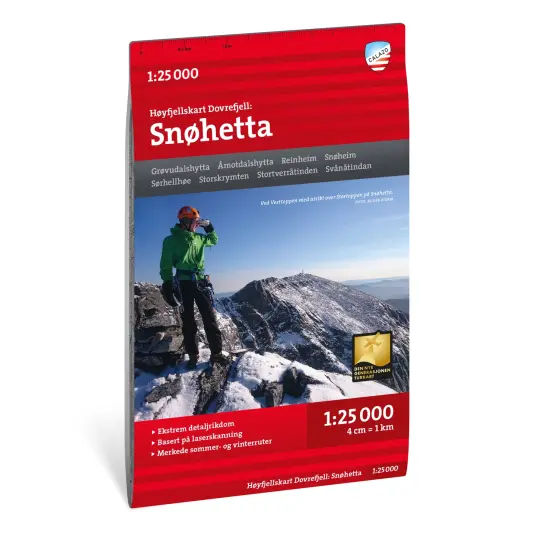 Calazo Høyfjellskart Dovrefjell Calazo Høyfjellskart Dovrefjell