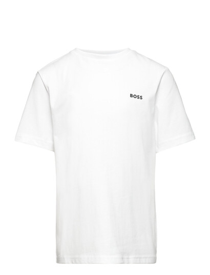BOSS Short Sleeves Tee-Shirt White 116