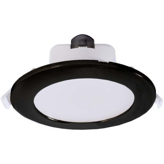 Deko Light Acrux Downlight 120mm 14,5W Hvit M/ Avtagbar Svart Ring Deko Light Acrux Downlight 120mm 14,5W Hvit M/ Avtagbar Svart Ring