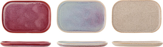Bloomingville Addison Plate   Pink   22.5X14.5X1.5CM
