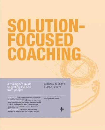 Solution-Focused Coaching Av Anthony Grant, Jane Greene