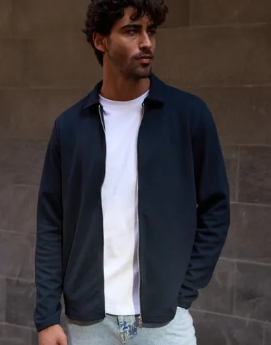 Only & Sons Onsnewkodyl Reg Zip Sweat Vd Gensere med glidelås Blå