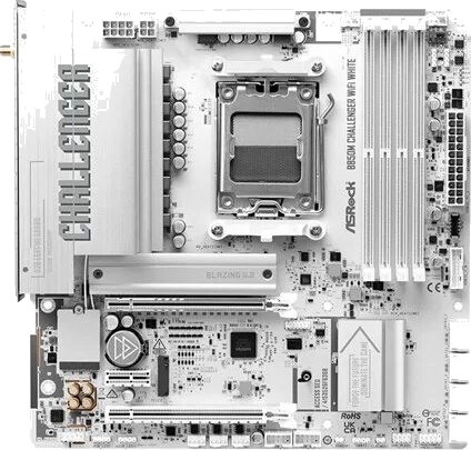 ASRock B850M Challenger WiFi White 90 MXBU30 A0UAYZ ASRock B850M Challenger WiFi White 90 MXBU30 A0UAYZ