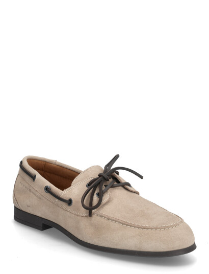 Tommy Hilfiger Flexible Slim Suede Boat Shoe Beige 41 Tommy Hilfiger Flexible Slim Suede Boat Shoe Beige 41