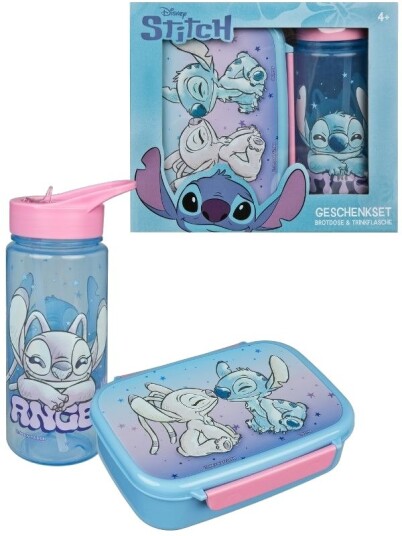 Disney Lilo & Stitch & Angel Matboks Og Drikkeflaske Disney Lilo & Stitch & Angel Matboks Og Drikkeflaske