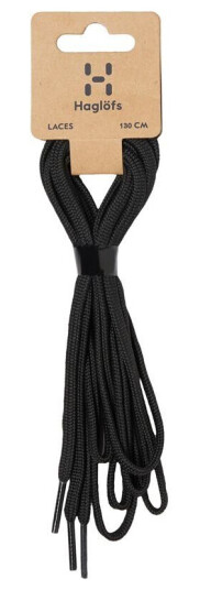 Haglöfs Shoe Lace 2,5 mm True Black True Black 185 cm Haglöfs Shoe Lace 2,5 mm True Black True Black 185 cm