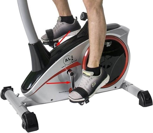 Pedalarm AL2/AL1 1/2 tomme Venstre Pedalarm AL2/AL1 1/2 tomme Venstre