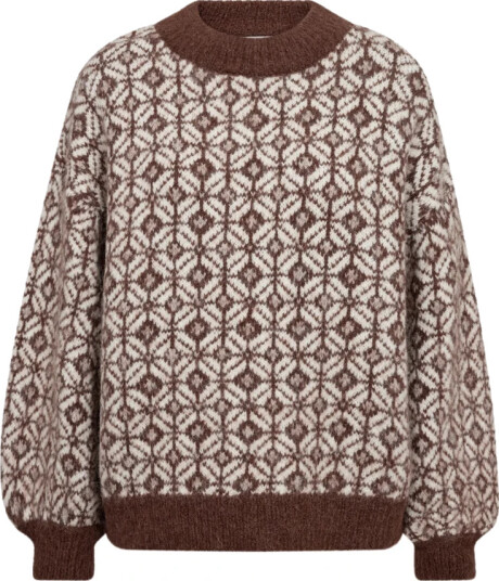 A View Stavanger Knit Pullover Brown XL