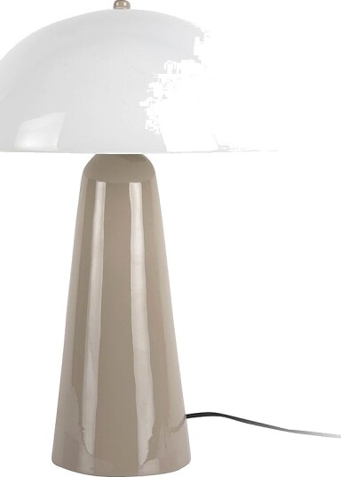 Leitmotiv Bordlampe Vidrio Centro Grå Bordlamper
